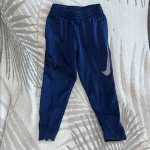 Nike Kids Navy Joggers with Side Pocket